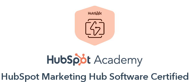 HubSpot Marketing Hub Software Certified