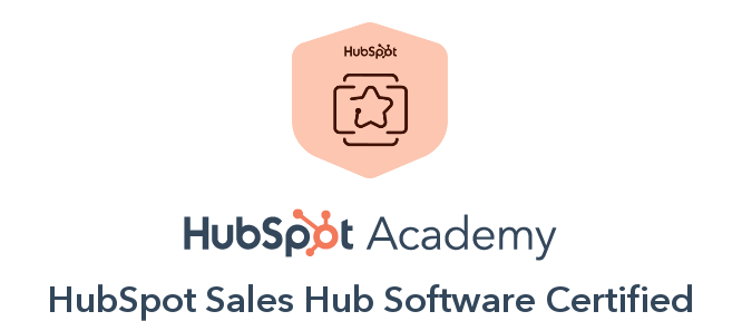 HubSpot Sales Hub Software Certified